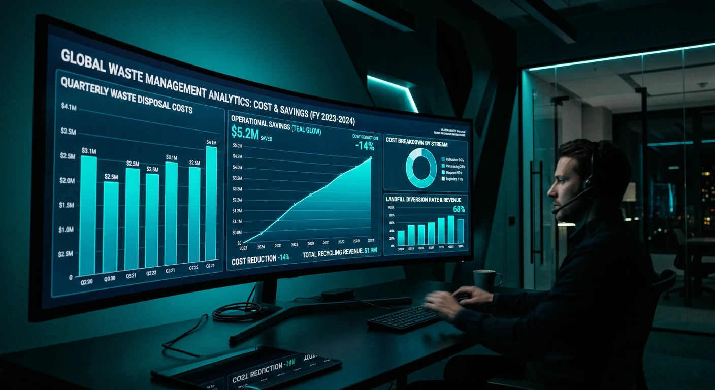 Commercial waste cost analysis