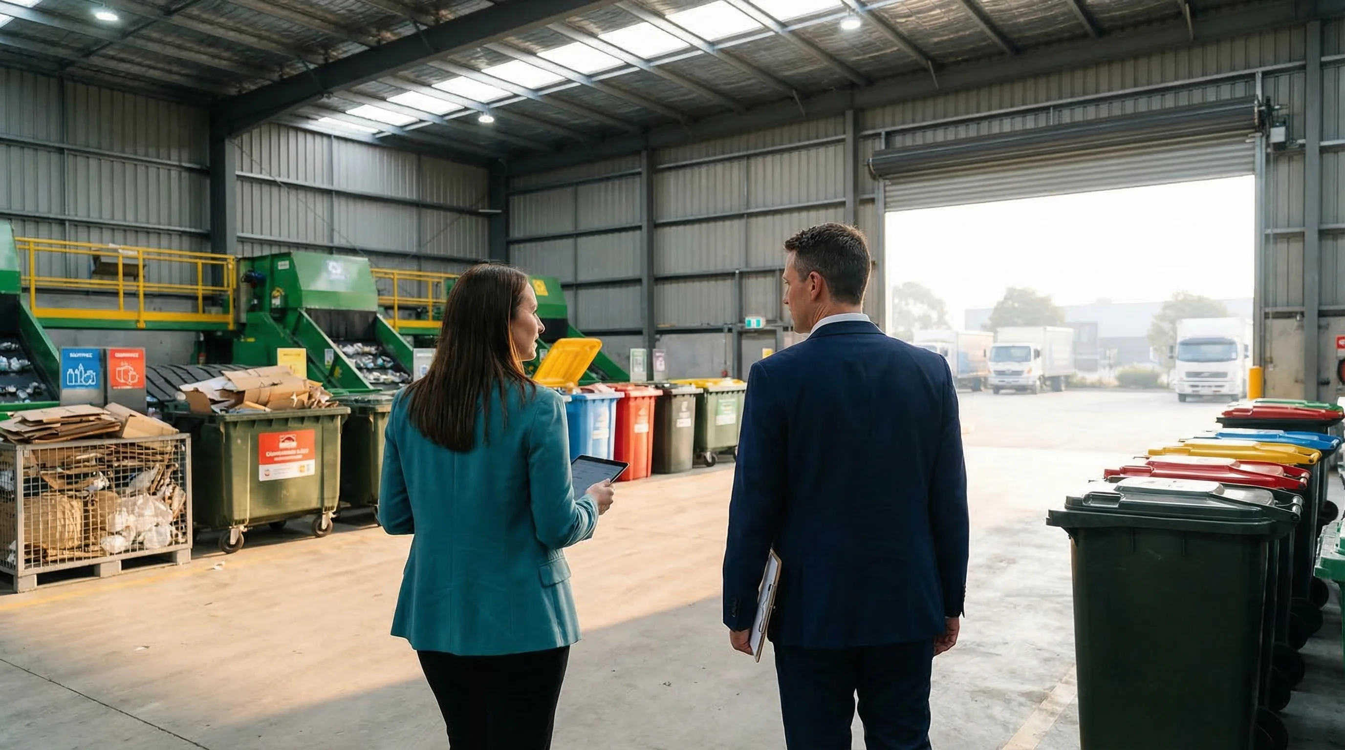 Bundle Waste facility inspection