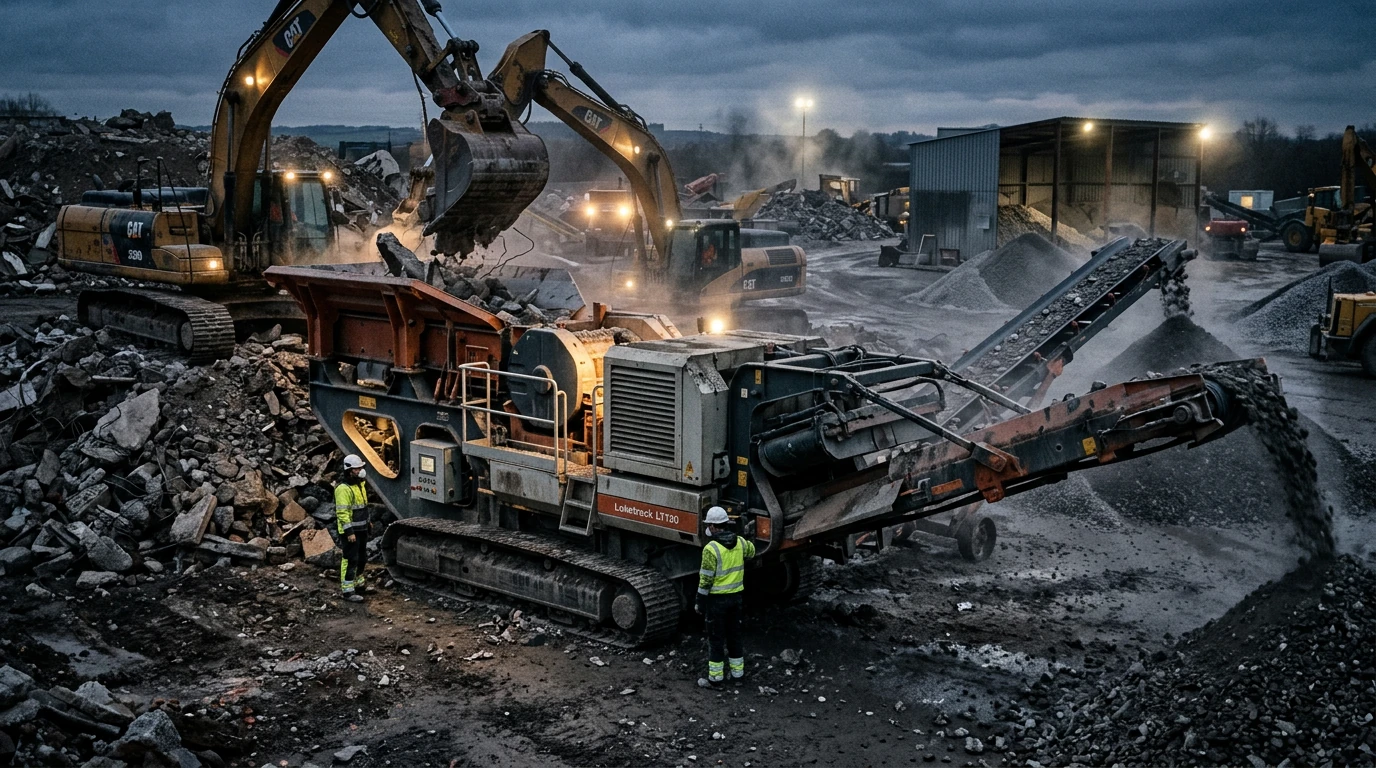 Concrete and soil disposal