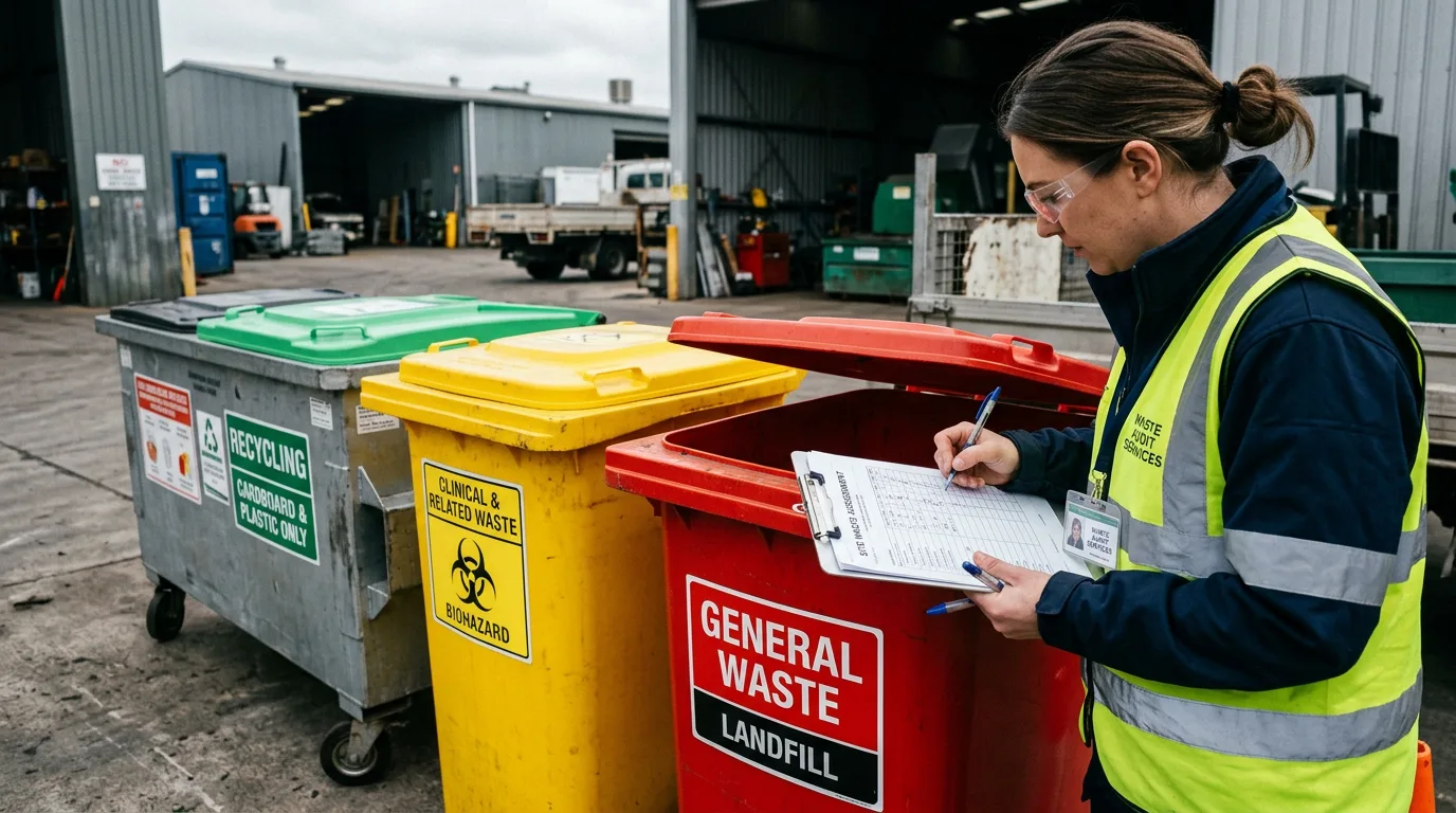 Commercial waste bins