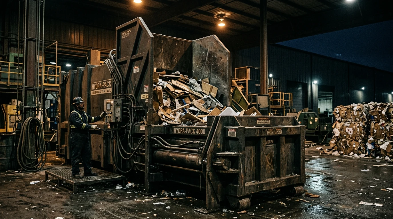 Waste compactor equipment