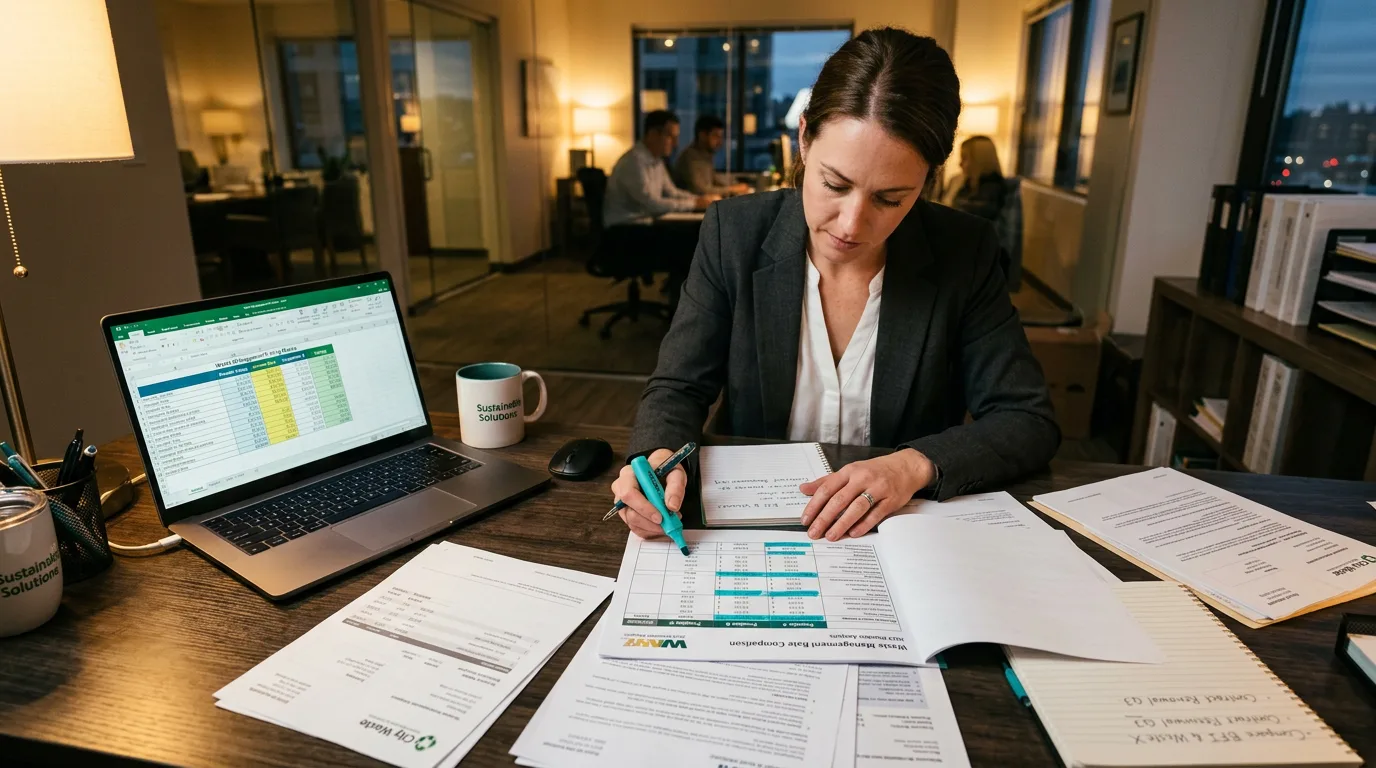 Waste collection truck