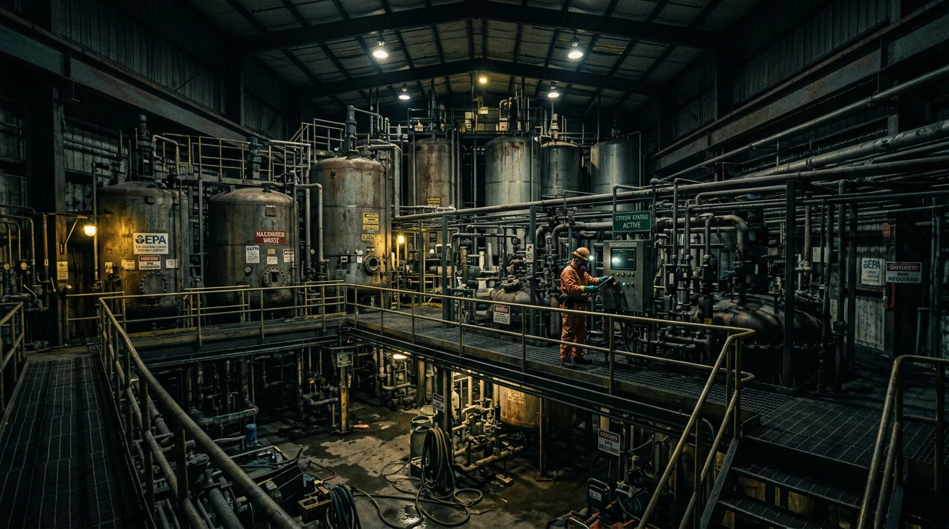 Hazardous waste treatment facility