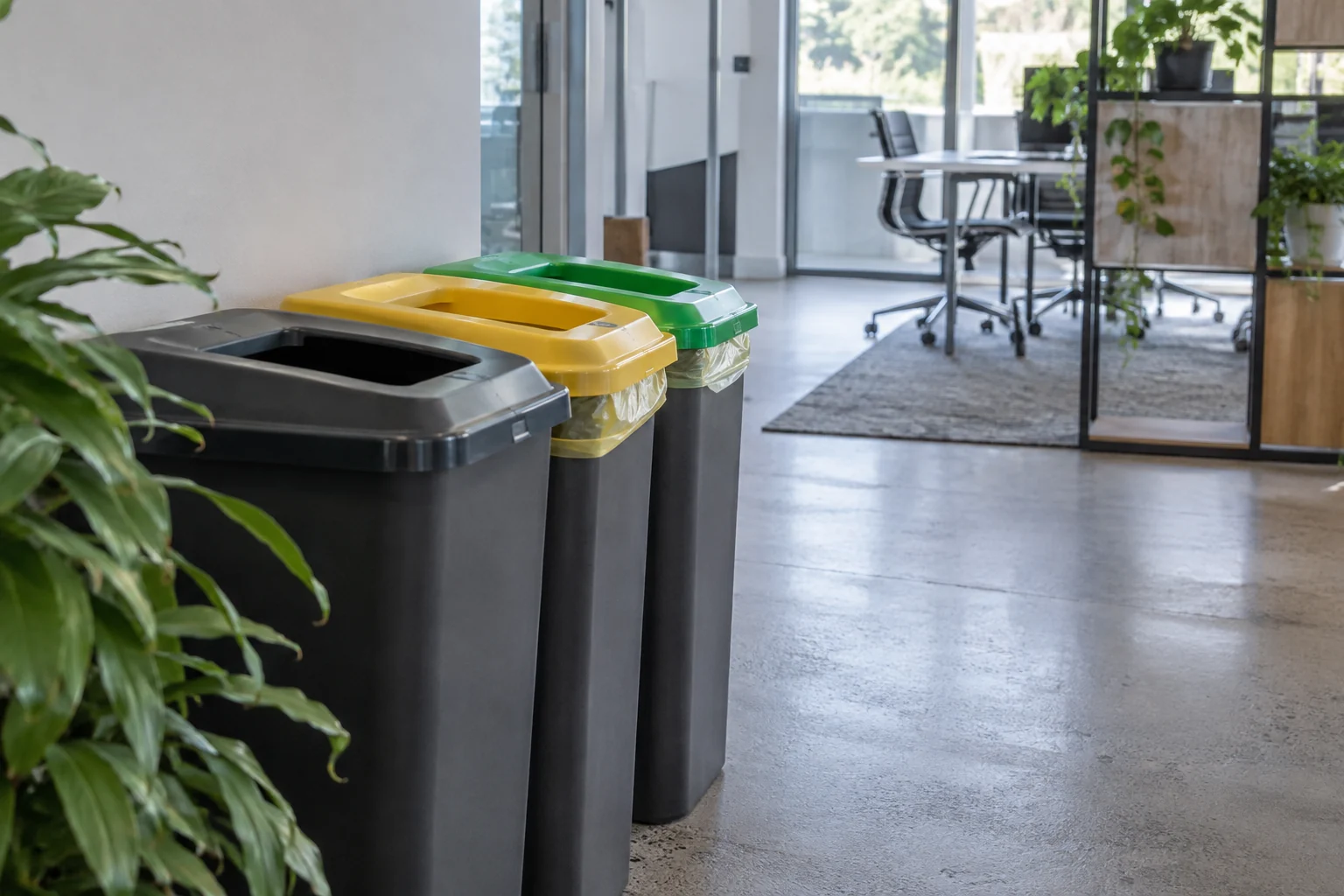 Illustrative scene for Office Waste Management: Beyond the Recycling Bin