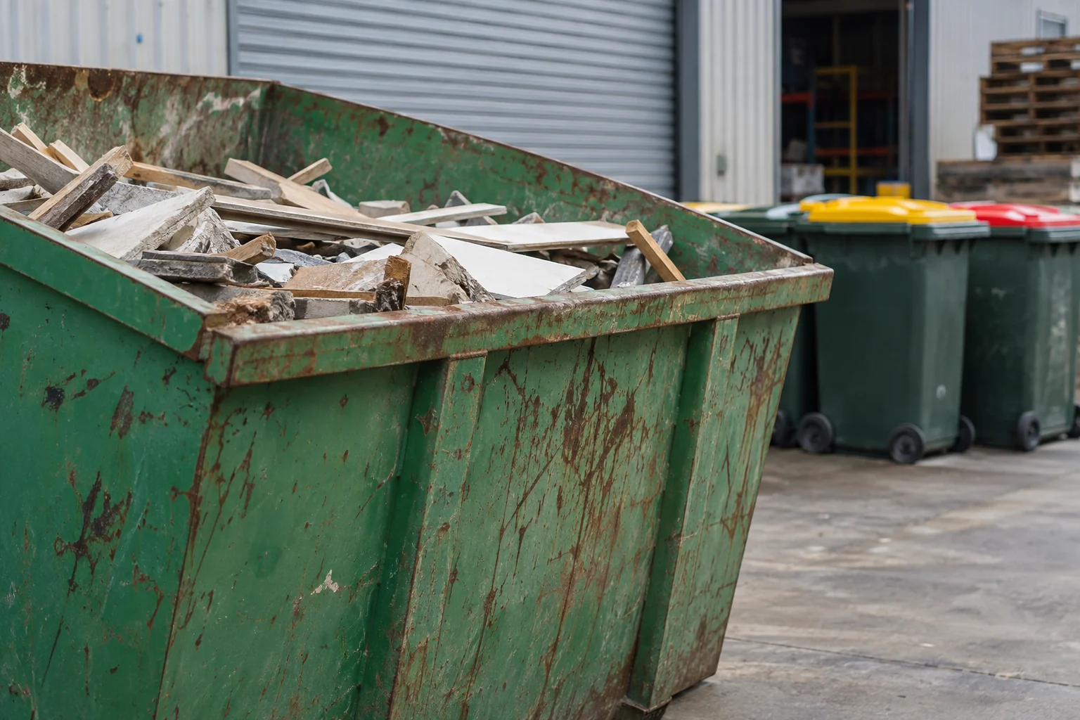 Illustrative scene for Skip Bin Hire vs Ongoing Waste Collection: Which Saves More?
