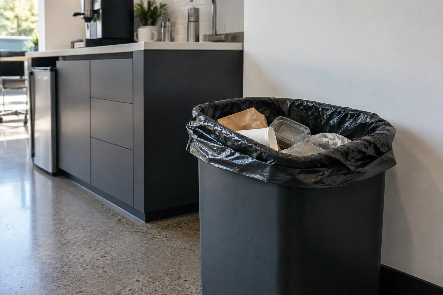 Illustrative scene for What Can Go in a General Waste Bin? A Business Guide