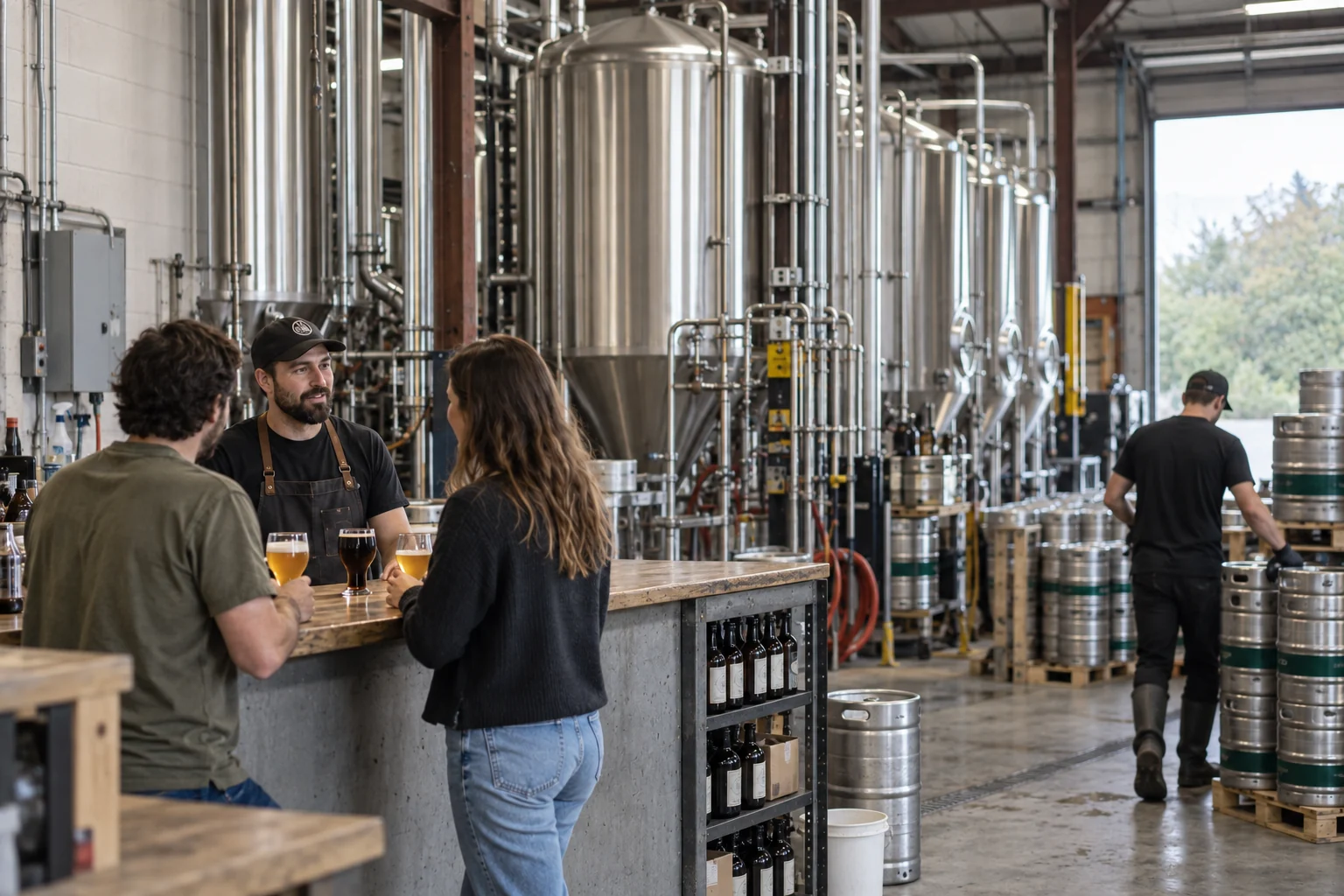 Illustrative breweries & distilleries premises
