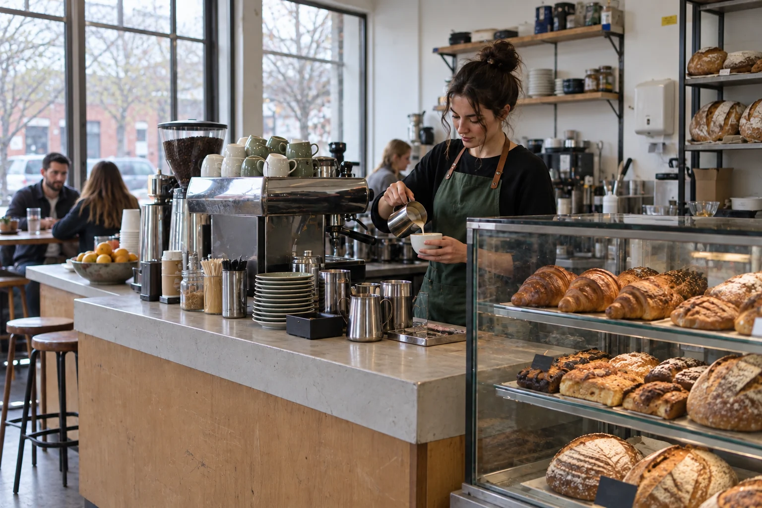 Illustrative cafes & bakeries premises