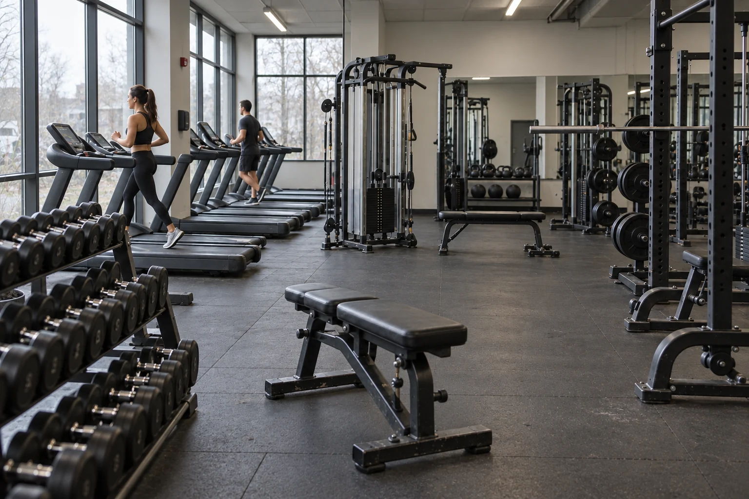 Illustrative gyms & fitness centres premises