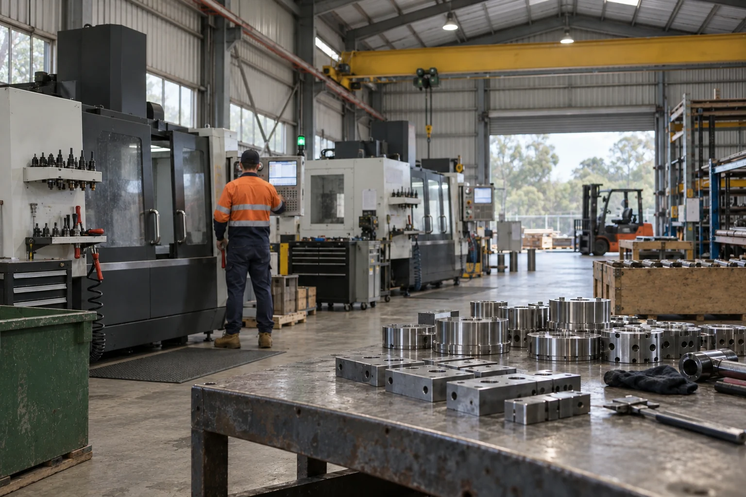 Illustrative manufacturing premises