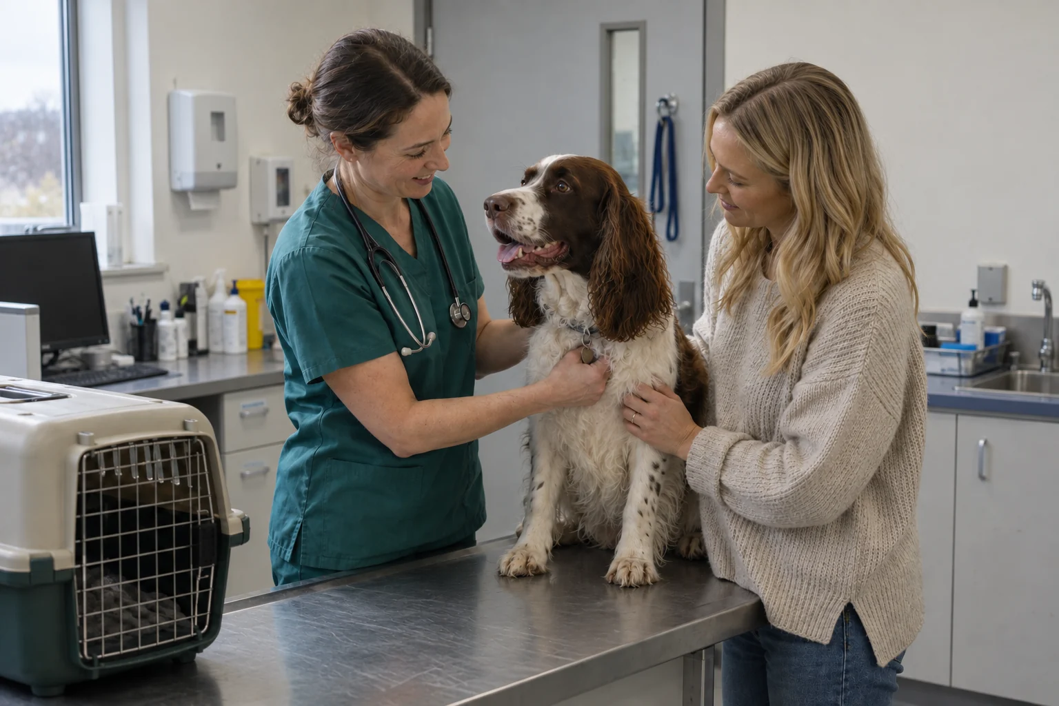Illustrative veterinary clinics premises