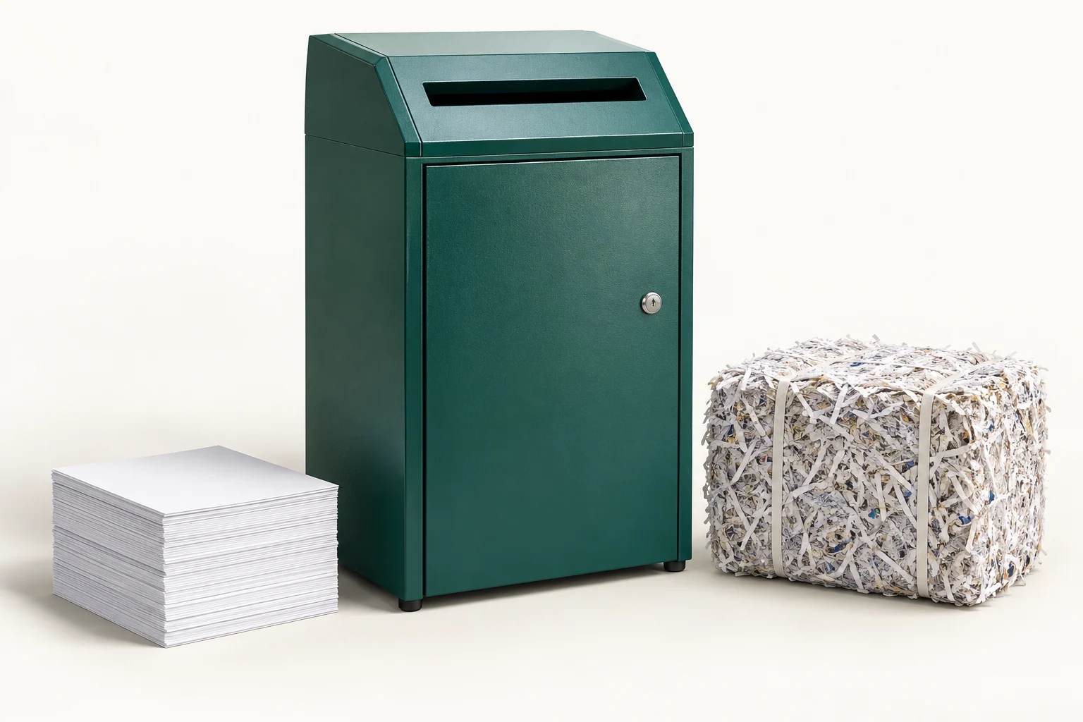 Illustrative document destruction materials