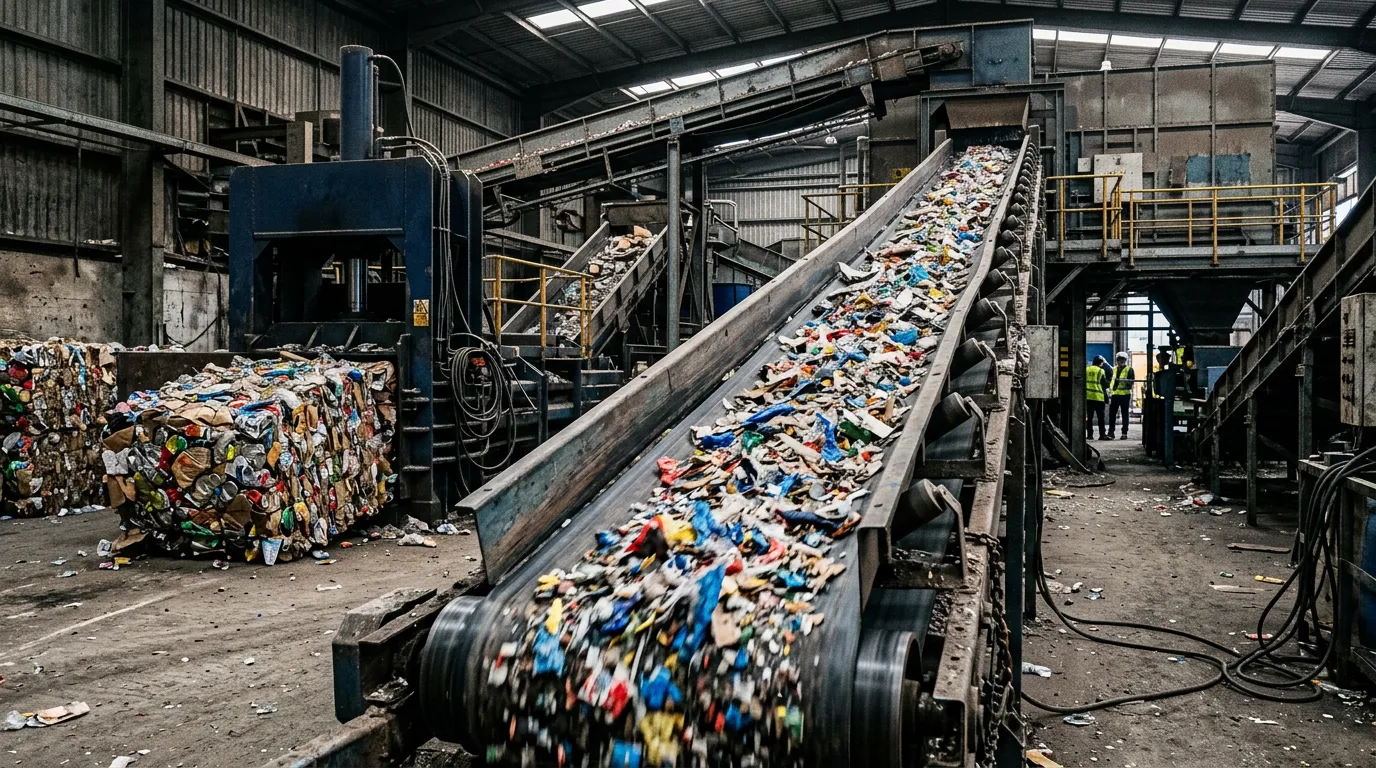 Destroyed product material