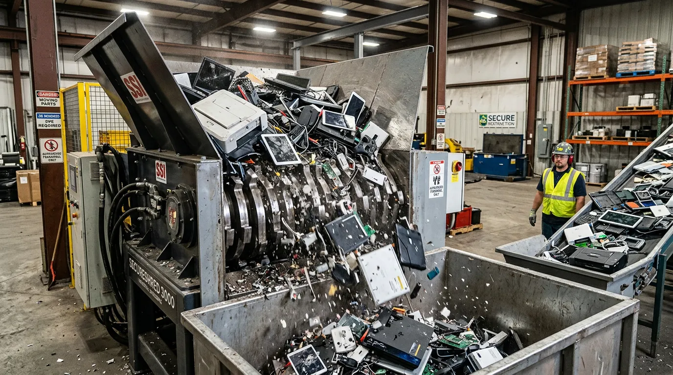 Industrial product shredder